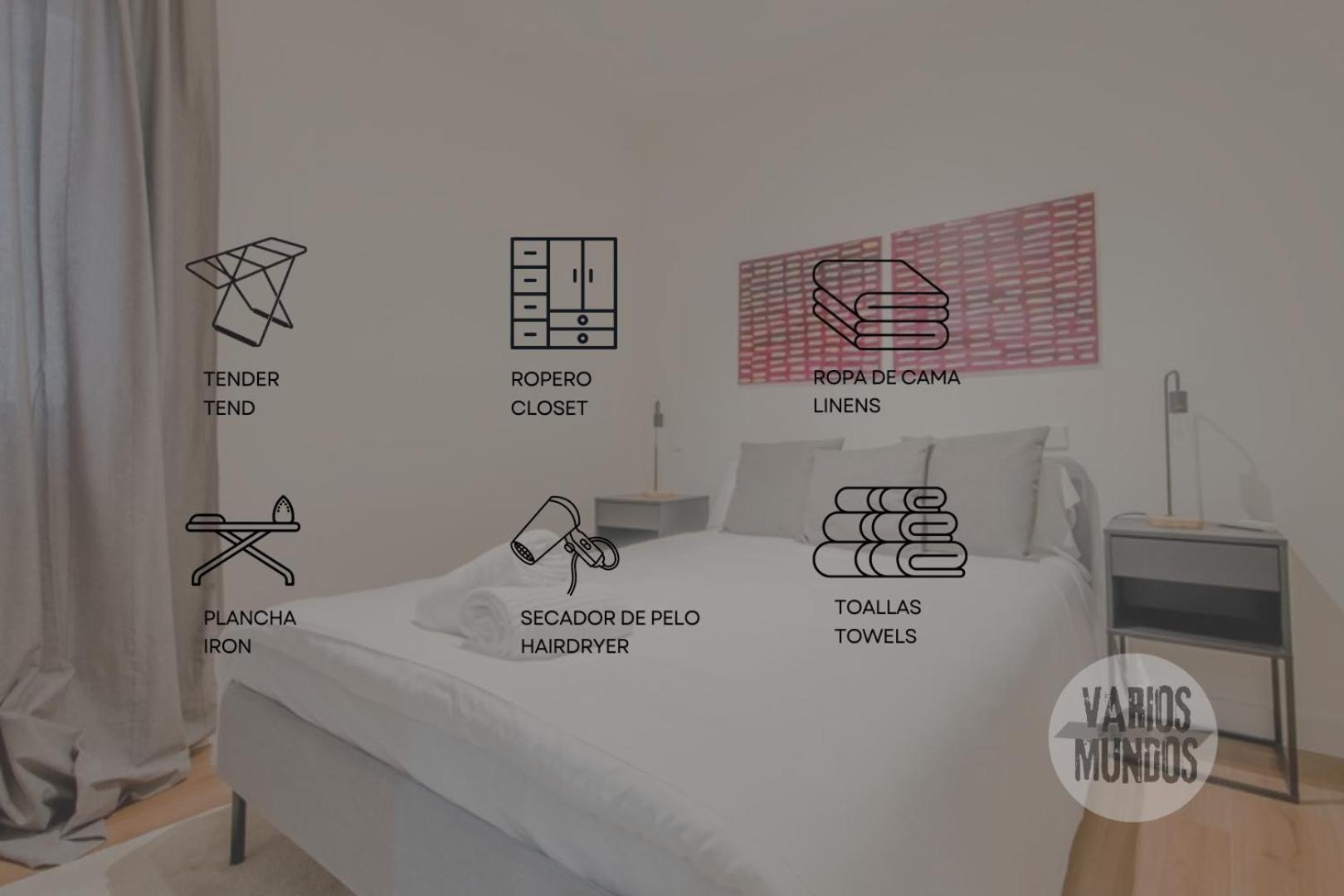 Cozy Apt Para 6Pax A Escasos Metros Del Retiro - Madrid E1 Exterior foto